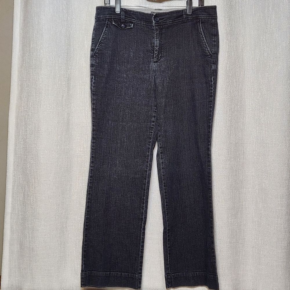 Dockers Collection Denim Jeans Ideal Fit Dark Blue Women's 12